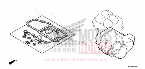 DICHTUNG SATZ B CMX500AK de 2019
